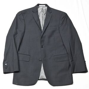 Murano 36S Black Stripe Slim Fit 00%‎ Wool Mens Sport Coat Suit Jacket Blazer